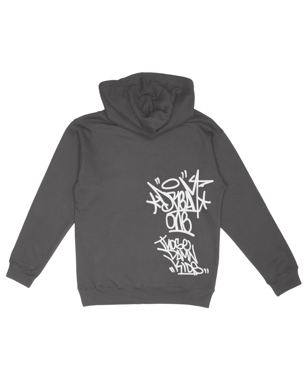 back of Charcoal gray hoodie / Dream TDK